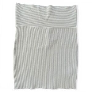 House of Harlow 1960 Ribbed Knit Skirt Light Tan High Waisted Size Medium